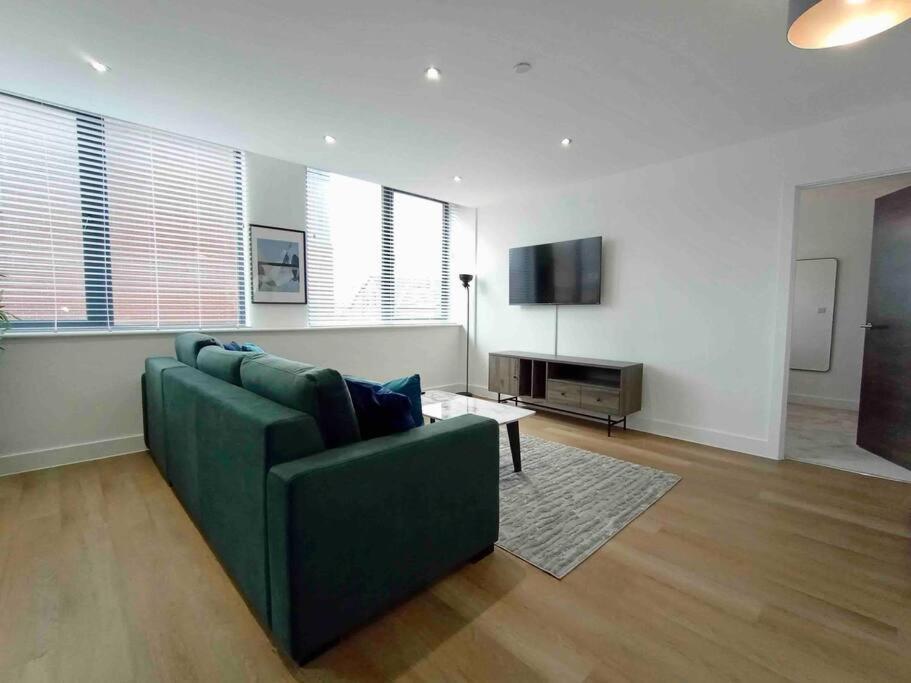 Luxury 2 Bed 2 Bath Flat Near Old Trafford Appartement Manchester Buitenkant foto